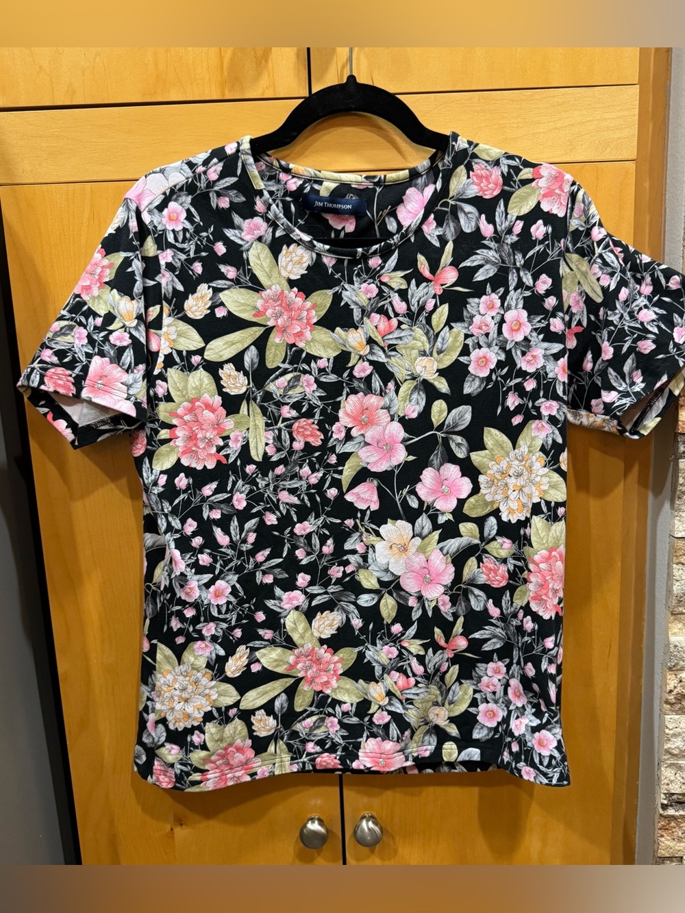 Jim Thompson Floral Cotton Tee